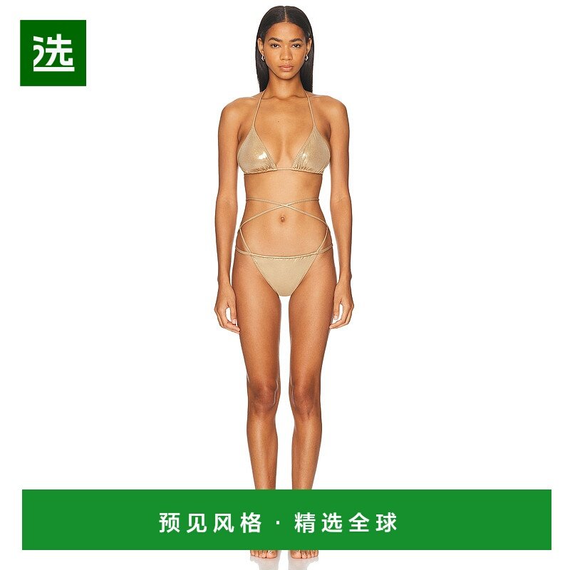 香港直邮NORMA KAMALI 诺玛·卡玛丽 女士 十字交叉比基尼文胸式,女士内衣/男士内衣/家居服,女三角裤,淘宝优惠券,粉丝福利购,淘宝优惠卷