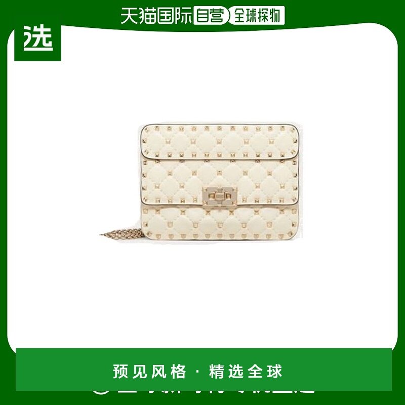 【99新未使用】香港直邮Valentino 小号SPIKE WOC SW2B0123NAP