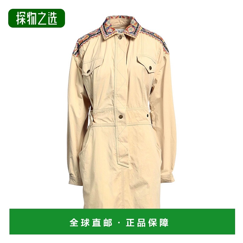 香港直邮Etro 艾特罗 女士 衬衫式连衣裙 beige米色 舒适时尚