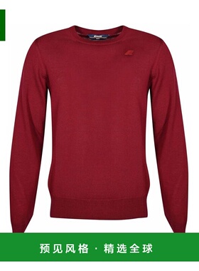 香港直邮K-WAY 男士户外T恤 K2142EWT53 AW2025 红色 Sebastien M