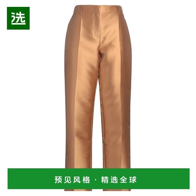 1h可退 香港直邮Alberta Ferretti 女士 休闲长裤 brown棕色 舒适