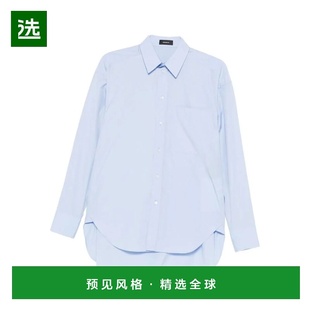 香港直邮WARDROBE.NYC 女士衬衫 W1133F25CO AW2025 蓝色 Wardrob