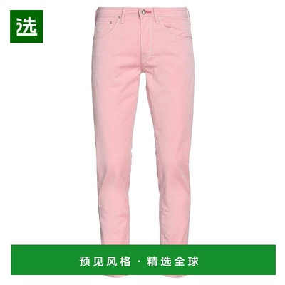 1h可退 香港直邮Jacob Cohen 男士 休闲长裤 pink粉色 舒适时尚
