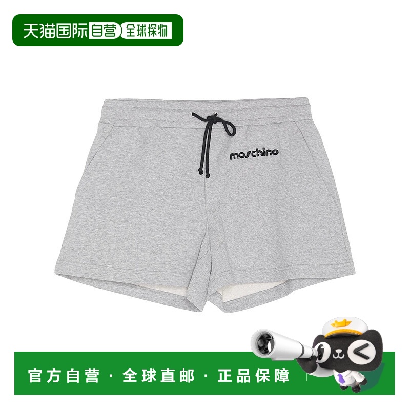 1h可退 香港直邮Moschino 莫斯奇诺 女士 短裤 grey灰色 舒适时尚