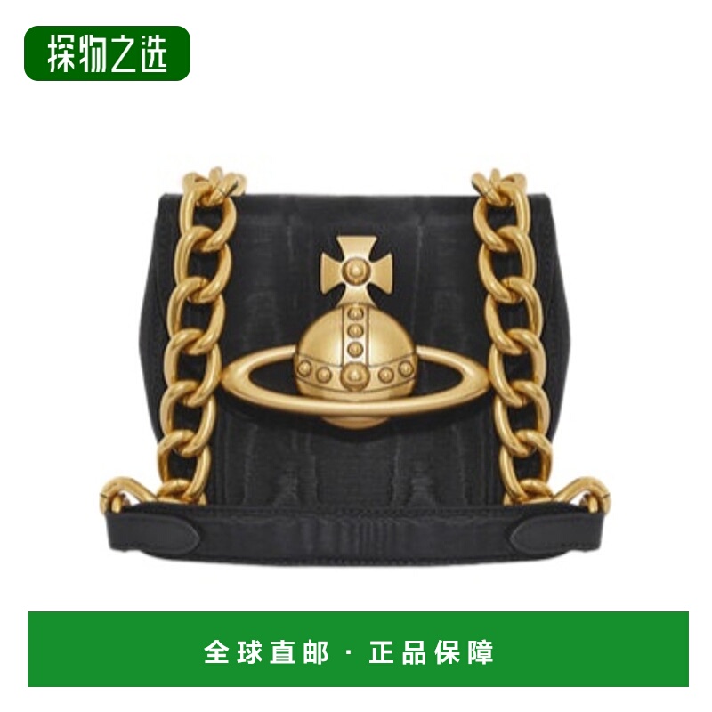 香港直邮Vivienne Westwood Jodie翻盖单肩包 4304007UU-W00SS