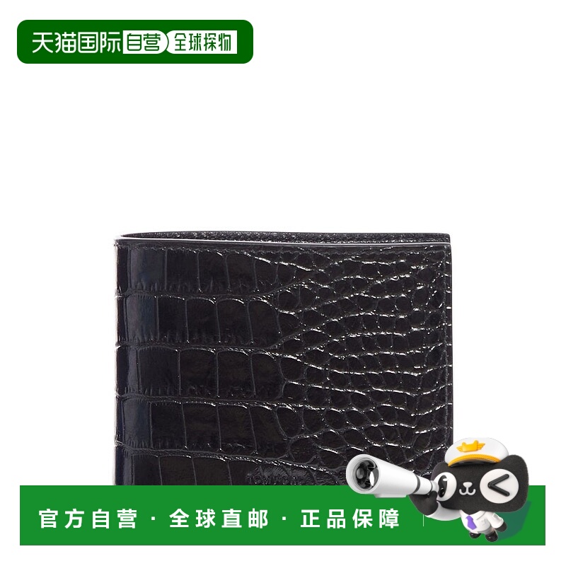 1h可退 香港直邮Tom Ford 汤姆·福特 男士 雙折壓花皮夾 Y0410LC