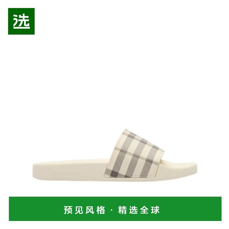 香港直邮Burberry 格纹拖鞋 81192831凉鞋