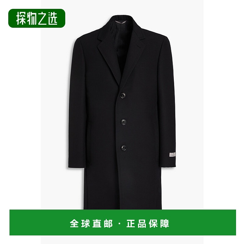 香港直邮Canali 康钠丽 男士 羊毛毡大衣 FY02773B5601R101