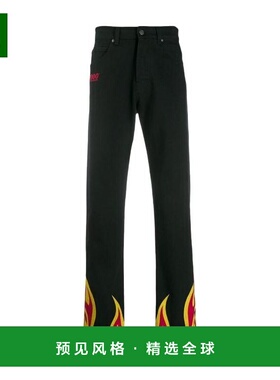 香港直邮MSGM 男士休闲裤 2740MP47L19559118 AW2019 黑色