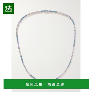 1h可退 香港直邮Hatton Labs 男士 Laboratory-Grown 纯银水晶网