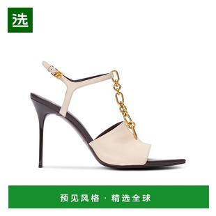 香港直邮Balmain FN1UH154LVIT 尖头高跟凉鞋