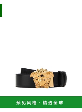香港直邮Versace 美杜莎图案腰带 DCU67051A07741范思哲牛皮
