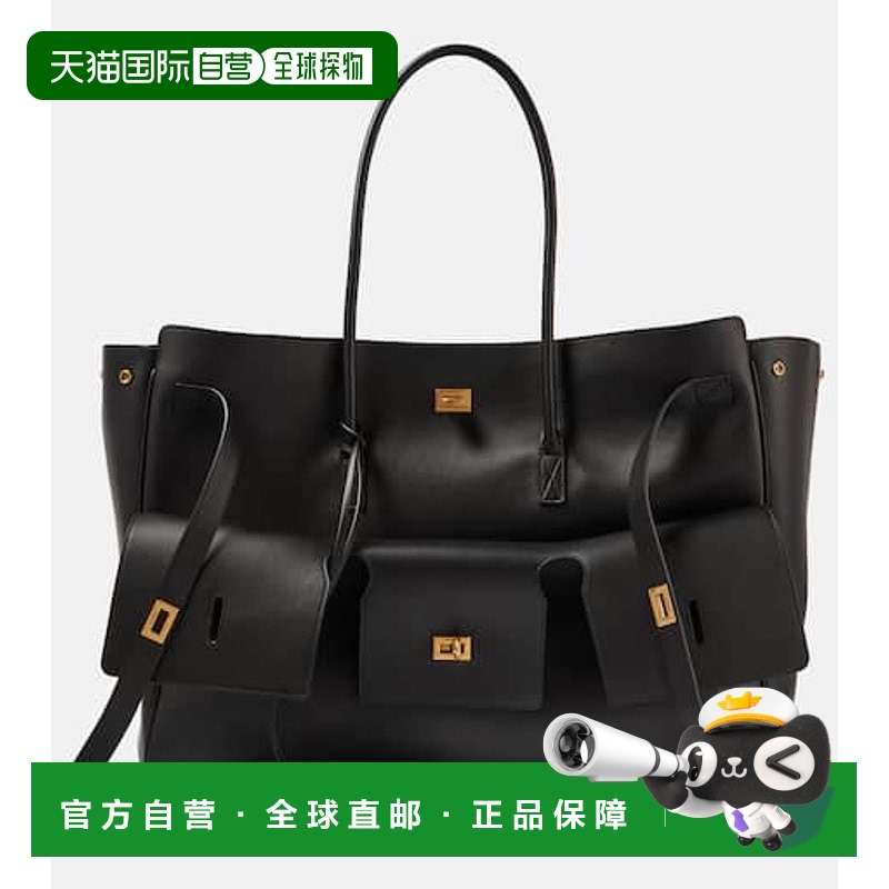 1h可退 香港直邮Balenciaga 巴黎世家 女士 Bel Air XL 皮革手提