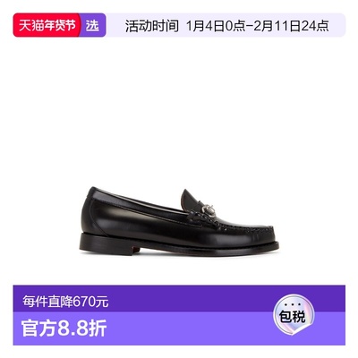 1h可退 香港直邮G.H.BASS 男士 Lincoln Weejun 搭扣休闲皮鞋 BAZ