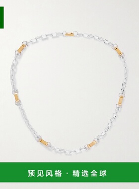 1h可退 香港直邮Laura Lombardi 女士 Centa rhodium- 镀金项链 N