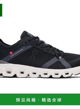 1h可退 香港直邮On 男士 黑色 Cloud X 4 AD 运动鞋 3MF10260397