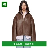 1h可退 皮质外套 女士 美国直邮 remain