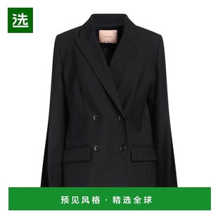 1h可退 【美国直邮】TWINSET Blazer 女士修身时尚西装外套 纯色