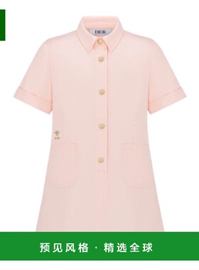 香港直邮Dior 短袖A字裙 6SBM11DRSA迪奥