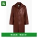 香港直邮Sandro SHPMA00361COGNAC 大衣 男士 皮革西装