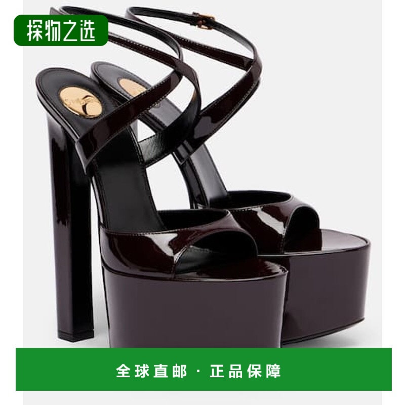 1h可退 香港直邮Saint Laurent 圣罗兰 女士 Rossy 160 漆皮防水