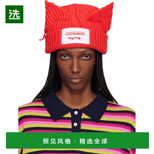 1h可退 香港直邮Charles Jeffrey Loverboy 女士 红色 Chunky Ear