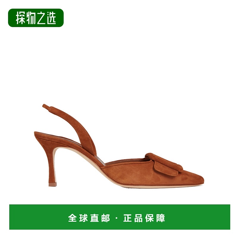 香港直邮Manolo Blahnik 露跟高跟凉鞋 2190182