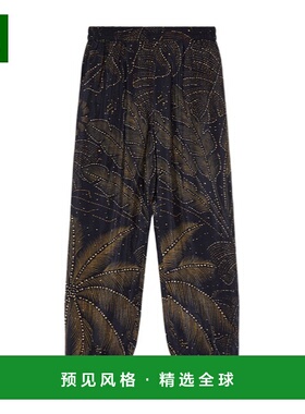 香港直邮Farm Rio 图案休闲裤 329032阔腿裤