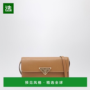1h可退 香港直邮Prada 普拉达 女士 caramel-coloured 迷你小牛皮