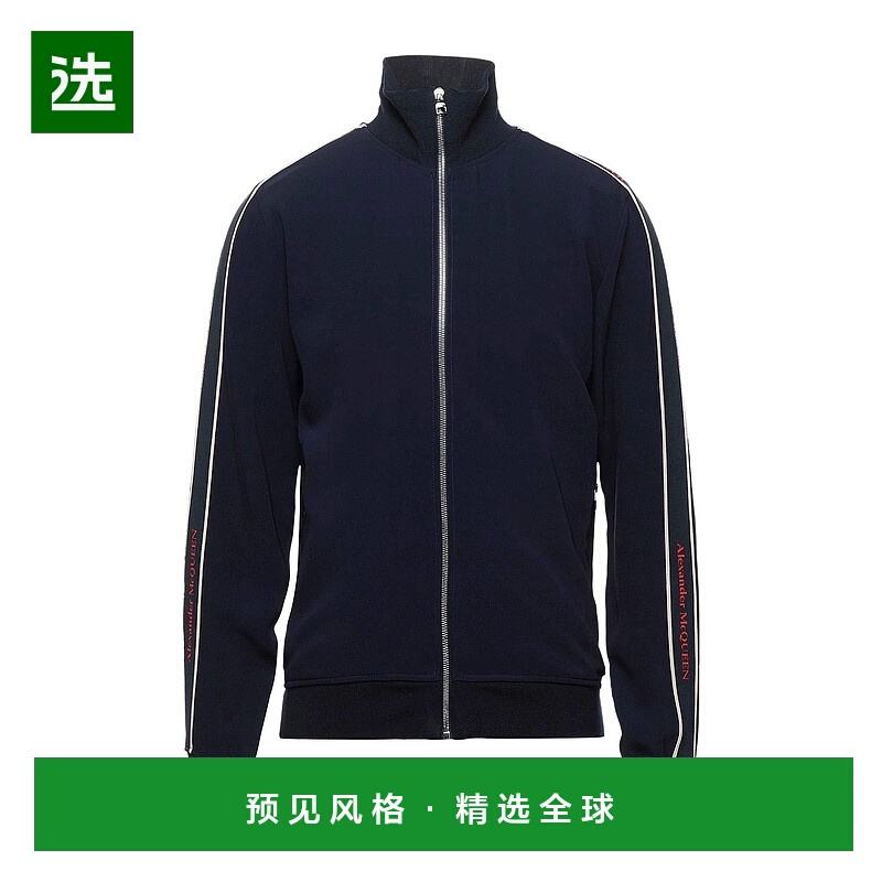 香港直邮mcqueen 亚历山大·麦昆 男士 卫衣 blue蓝色 舒适时尚