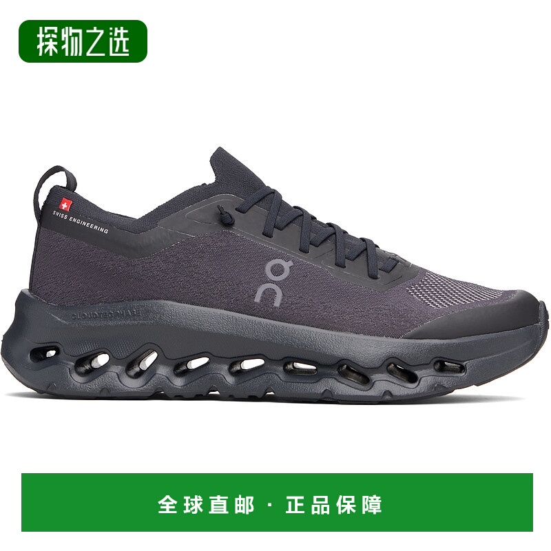 香港直邮On 男士 黑色 Cloudtilt Moon 运动鞋 3MF30671043昂跑