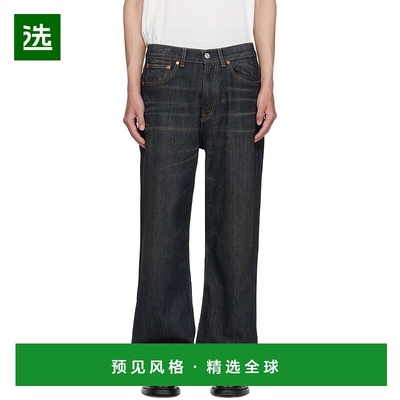 1h可退 香港直邮Our Legacy 男士 海军蓝 Third Cut 牛仔裤 M4255