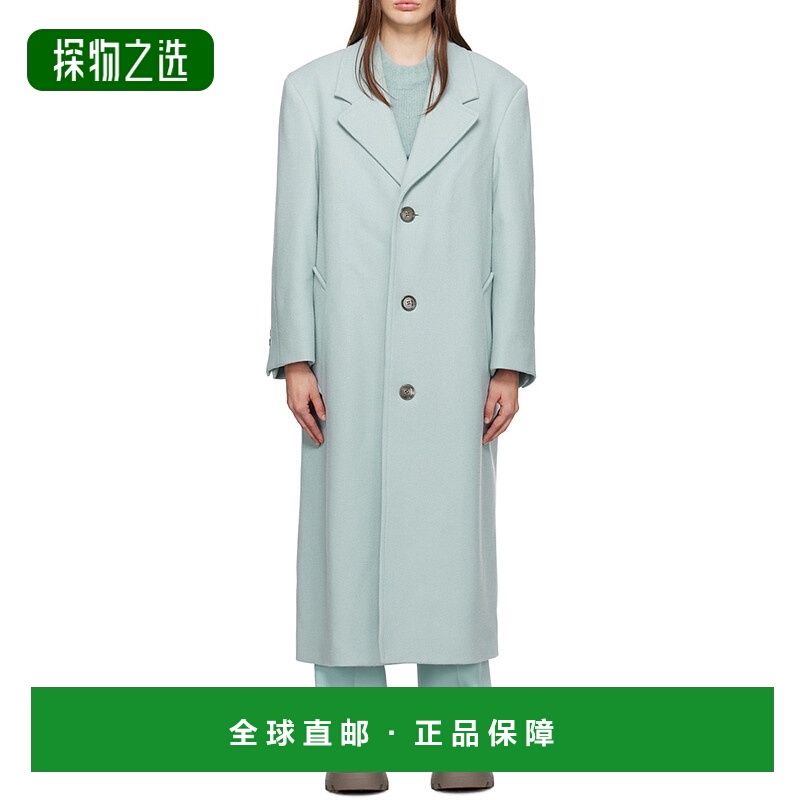 1h可退 欧洲直邮Ami Paris 女士大衣 FCO307WV0016468羊毛外套