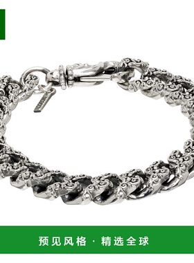 1h可退 香港直邮Emanuele Bicocchi 男士 Small Flourish Chain