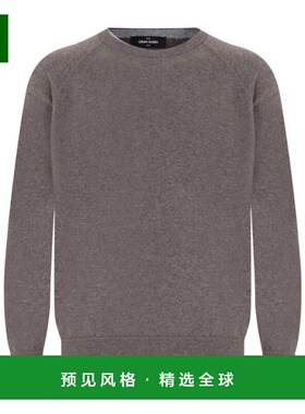 香港直邮Gran Sasso 男士针织衫 5714315547039 AW2025 灰色长袖