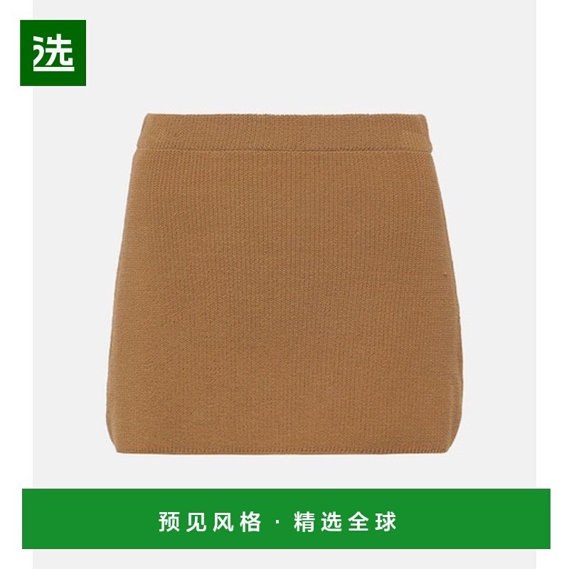 1h可退 香港直邮AYA MUSE 女士 Agos 棉混纺迷你半身裙 brown棕色,女装/女士精品,半身裙,淘宝优惠券,粉丝福利购,淘宝优惠卷