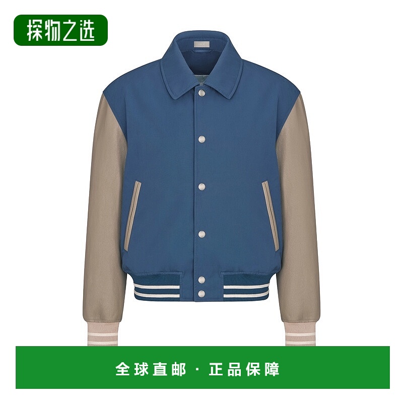 自营欧洲直邮Dior/迪奥 男士Christian Couture “铃兰”Varsity