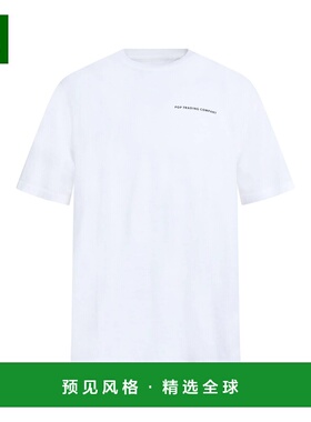 1h可退 香港直邮POP TRADING COMPANY 男士 T恤 white白色 舒适时
