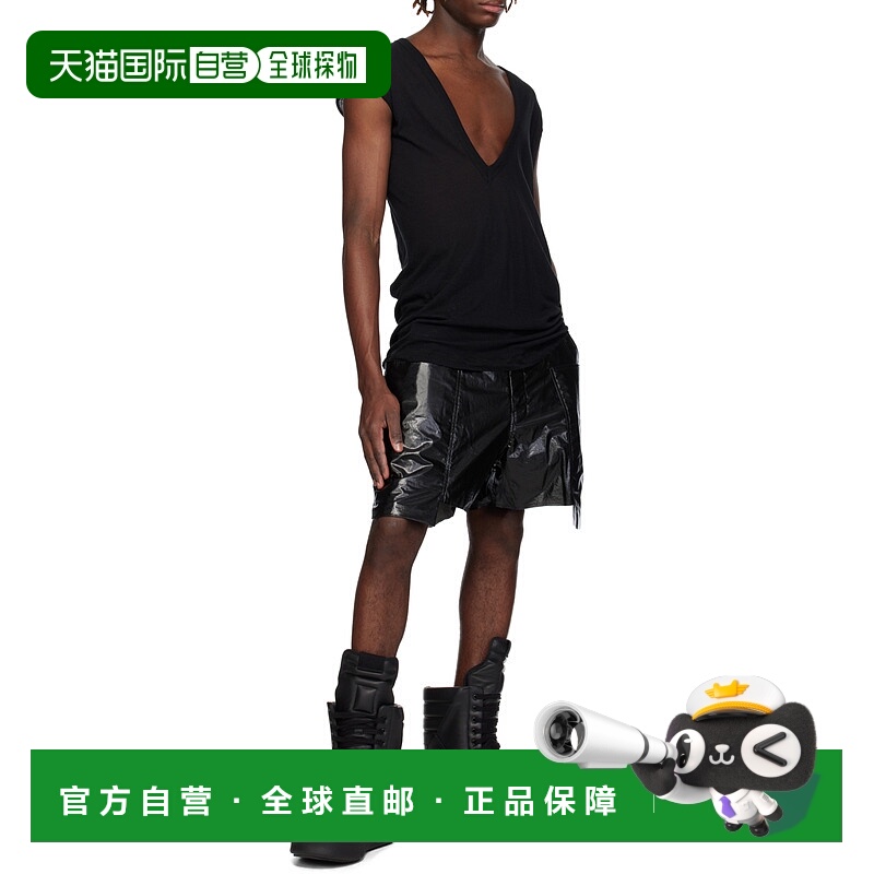 香港直邮Rick Owens 腰带环短裤 RU01E5382MCT