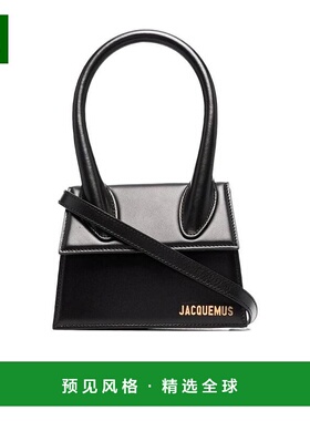 香港直邮Jacquemus 黑色Le Chiquito 徽标单肩包 213BA02-213