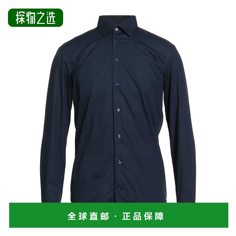 香港直邮Emporio Armani 安普里奥·阿玛尼 男士 纯色衬衫