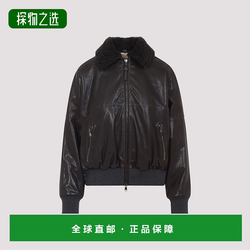 1h可退 欧洲直邮brunello cucinelli 女士 外套长袖皮衣