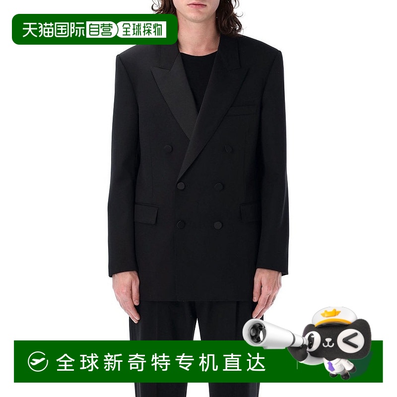 1h可退 香港直邮Saint Laurent 圣罗兰 男士 羊毛西装外套 818491