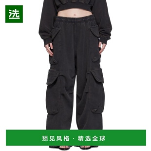 1h可退 香港直邮Entire Studios 女士 黑色 Heavy Gocar 工装裤 E