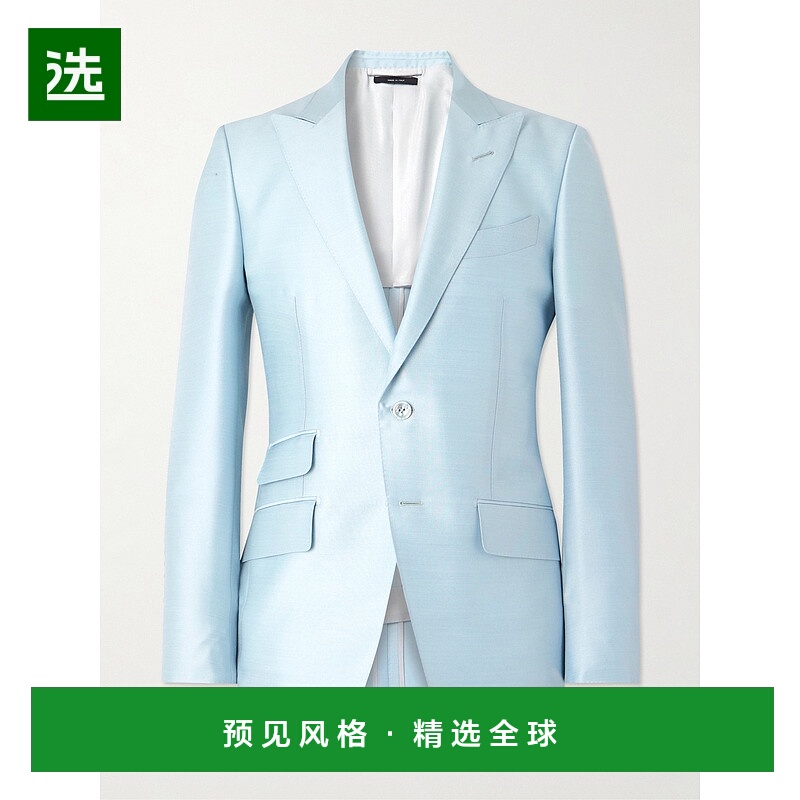 香港直邮Tom Ford 汤姆·福特 男士 O'Connor 羊毛马海毛真丝混纺