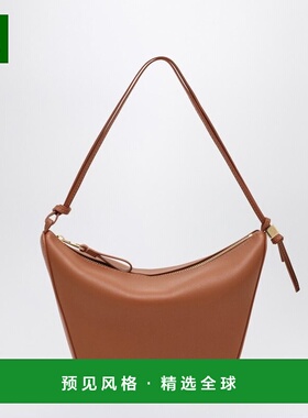 1h可退 香港直邮LOEWE 罗意威 女士 HAMMOCK 迷你棕色水饺包 A538