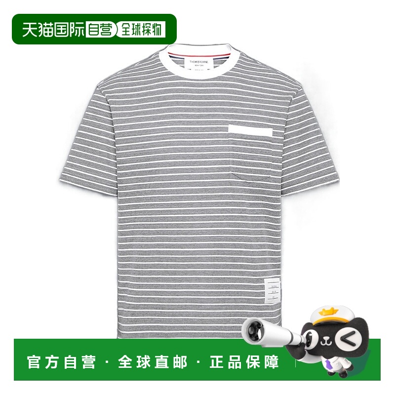 香港直邮Thom Browne 圆领短袖T恤 MJS291AJ0218