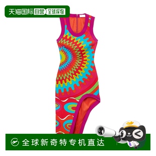 香港直邮Emilio 4HRH014H746 Pucci 印花不对称连衣裙