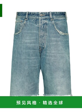 香港直邮Maison Margiela 腰带环牛仔短裤 S50MU0086S30383