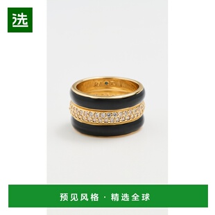 1h可退 香港直邮Roxanne Assoulin 女士 Touch Midnight 戒指套装